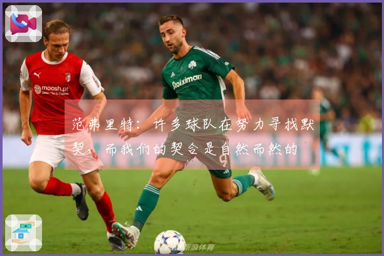 范弗里特：许多球队在努力寻找默契，而我们的契合是自然而然的